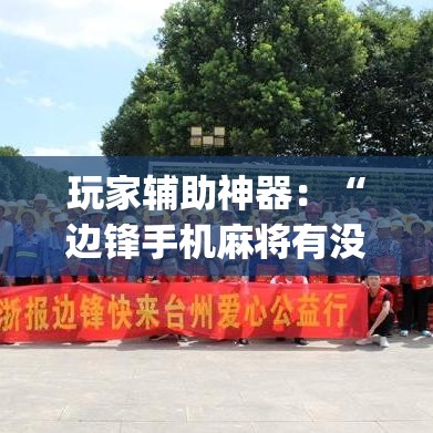 玩家辅助神器：“边锋手机麻将有没有挂”(详细透视教程)