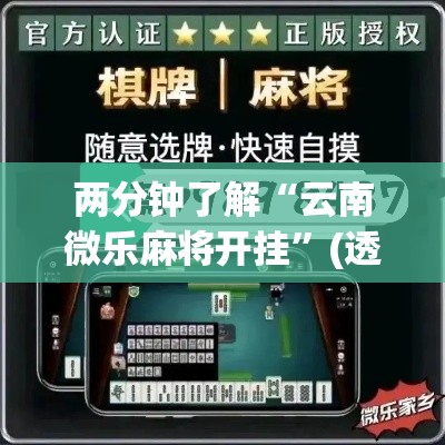 两分钟了解“云南微乐麻将开挂”(透视挂)详细用法教程