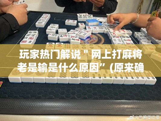 玩家热门解说＂网上打麻将老是输是什么原因”(原来确实是有插件)