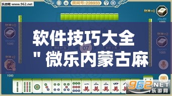 软件技巧大全 ＂微乐内蒙古麻将辅助安装”开挂步骤方法