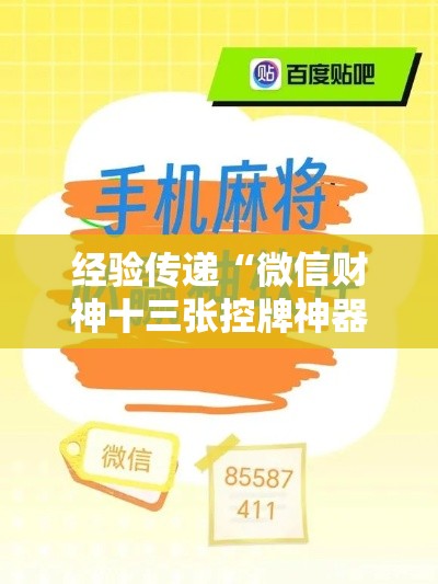 经验传递“微信财神十三张控牌神器下载”详细外挂安装步骤