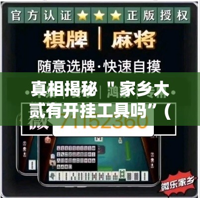 真相揭秘 ＂家乡大贰有开挂工具吗”(透视挂)辅助透视教程