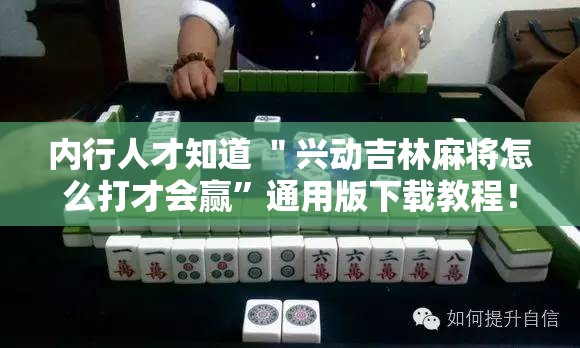 内行人才知道 ＂兴动吉林麻将怎么打才会赢	”通用版下载教程！