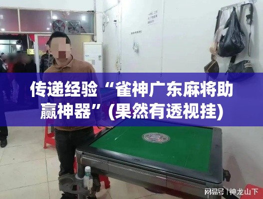 传递经验“雀神广东麻将助赢神器”(果然有透视挂)