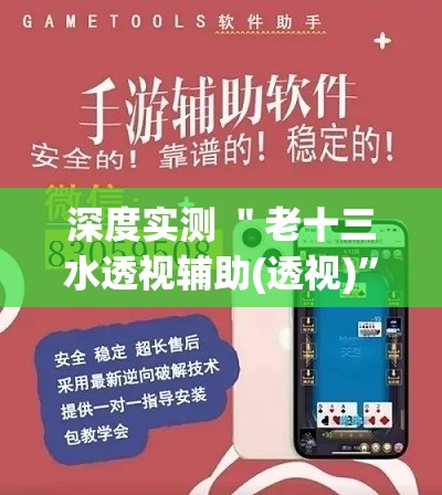 深度实测 ＂老十三水透视辅助(透视)”开挂(透视)辅助教程