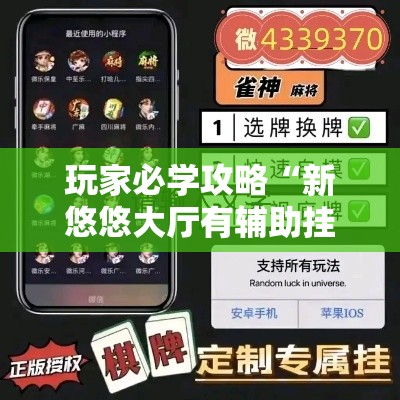 玩家必学攻略“新悠悠大厅有辅助挂”实测确实有挂