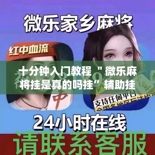 十分钟入门教程 ＂微乐麻将挂是真的吗挂”辅助挂下载”(最新开挂教程)