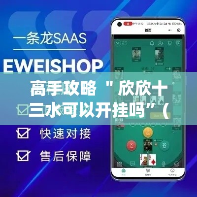 高手攻略 ＂欣欣十三水可以开挂吗”(详细透视教程)-知乎