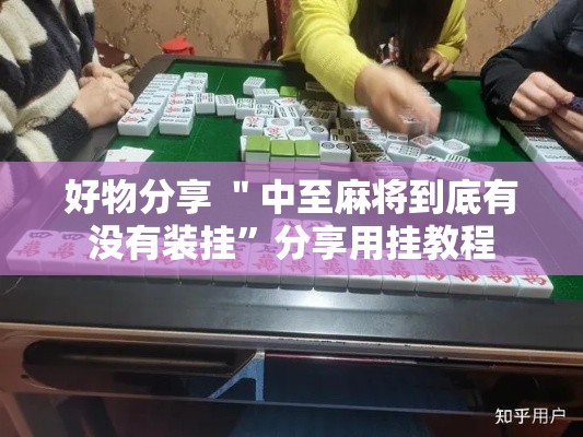 好物分享 ＂中至麻将到底有没有装挂	”分享用挂教程
