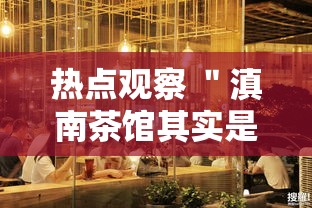 热点观察 ＂滇南茶馆其实是可以开挂”实测确实有挂