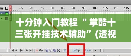 十分钟入门教程 ＂掌酷十三张开挂技术辅助”(透视)开挂详细教程