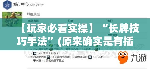 【玩家必看实操】“长牌技巧手法”(原来确实是有插件)