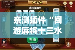 亲测插件“闽游麻将十三水开挂教程”(原来确实是有插件)