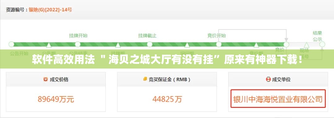 软件高效用法 ＂海贝之城大厅有没有挂	”原来有神器下载！