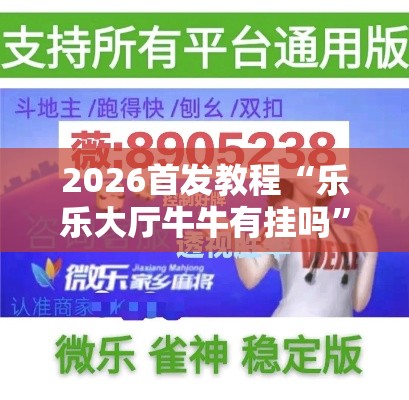 2026首发教程“乐乐大厅牛牛有挂吗”开挂辅助脚本+详细开挂安装教程