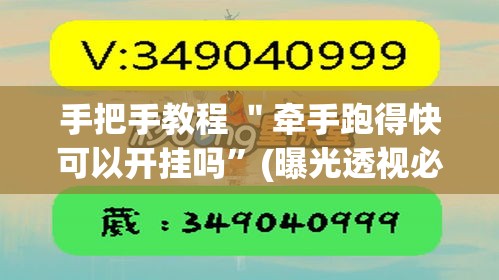手把手教程 ＂牵手跑得快可以开挂吗	”(曝光透视必备猫腻)