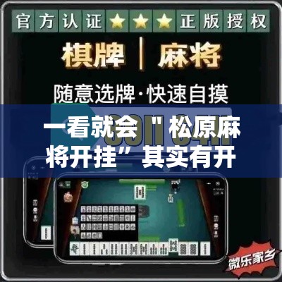 一看就会 ＂松原麻将开挂”其实有开挂插件!