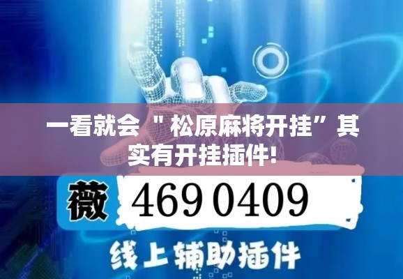 一看就会 ＂松原麻将开挂	”其实有开挂插件!