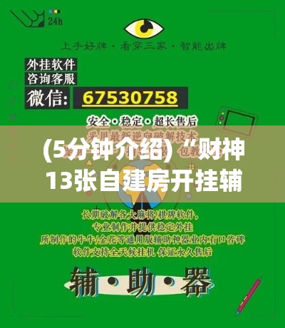 (5分钟介绍)“财神13张自建房开挂辅助器通用版(透视)	”开挂(透视)辅助教程