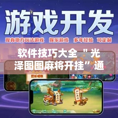软件技巧大全 ＂光泽图图麻将开挂”通用版下载教程