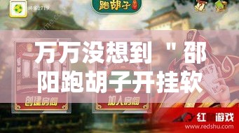 万万没想到 ＂邵阳跑胡子开挂软件	”确实可以使用辅助