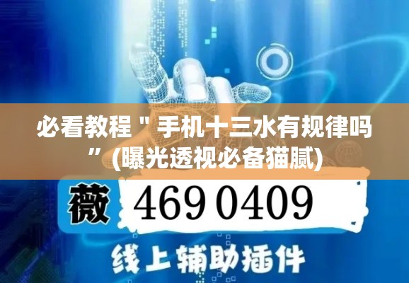 必看教程＂手机十三水有规律吗”(曝光透视必备猫腻)