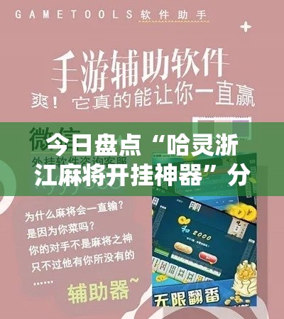 今日盘点“哈灵浙江麻将开挂神器”分享辅助外挂教程