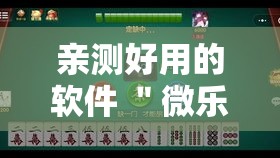 亲测好用的软件 ＂微乐广西麻将小程序麻将规律	”有挂详细开挂教程