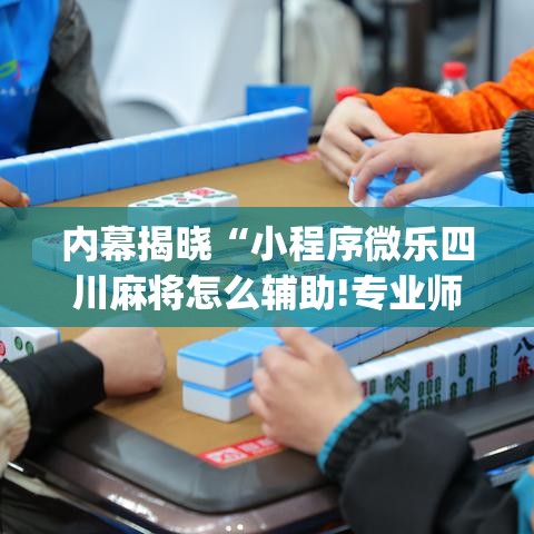 内幕揭晓“小程序微乐四川麻将怎么辅助!专业师傅带你一起了解(确实有挂)
