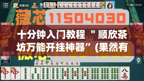 十分钟入门教程 ＂顺欣茶坊万能开挂神器”(果然有透视挂)