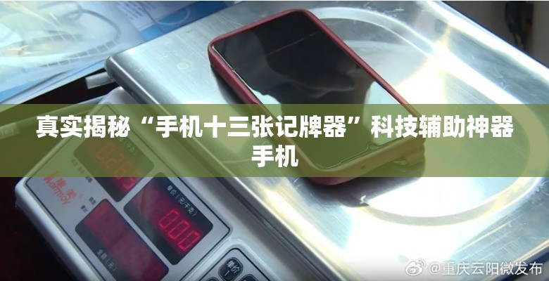 真实揭秘“手机十三张记牌器”科技辅助神器手机