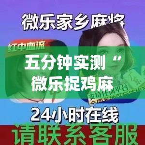五分钟实测“微乐捉鸡麻将技巧”开挂(透视)辅助神器