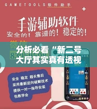 分析必看“新二号大厅其实真有透视挂的”科技辅助神器手机版教程
