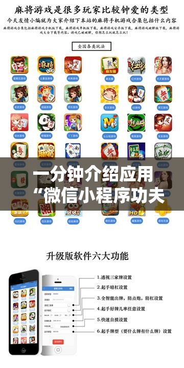 一分钟介绍应用“微信小程序功夫川麻免费开挂神器	”分享用挂教程