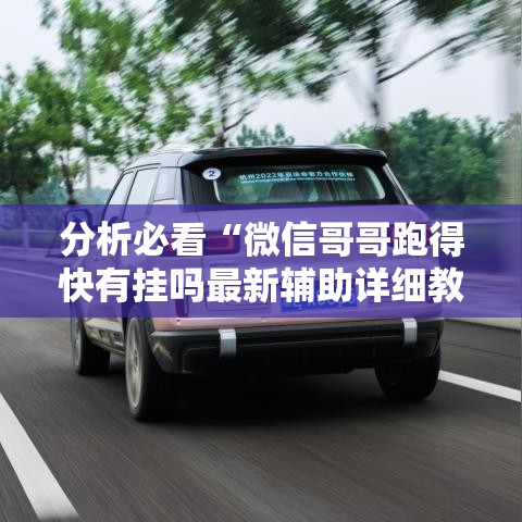分析必看“微信哥哥跑得快有挂吗最新辅助详细教程
