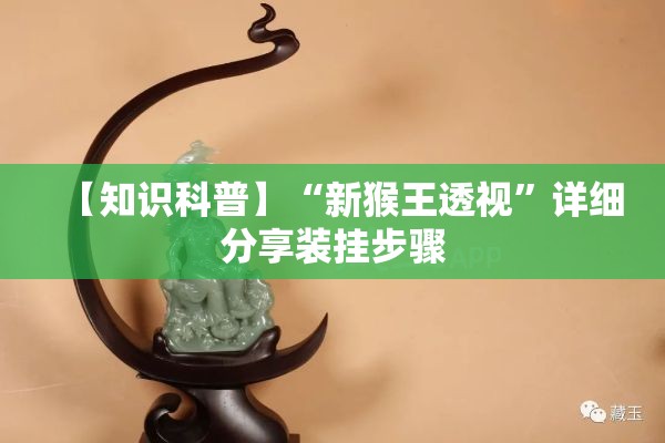 【知识科普】“新猴王透视”详细分享装挂步骤