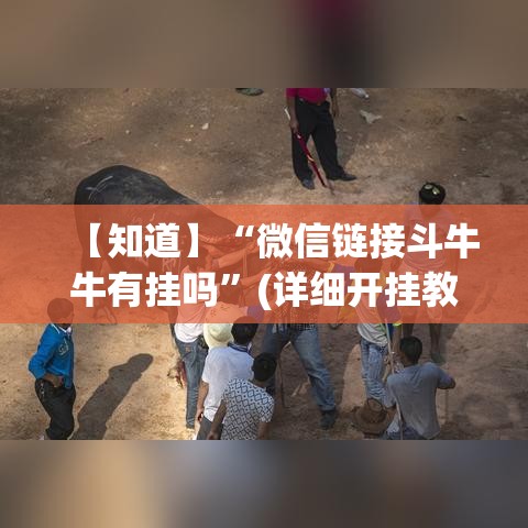【知道】“微信链接斗牛牛有挂吗	”(详细开挂教程)