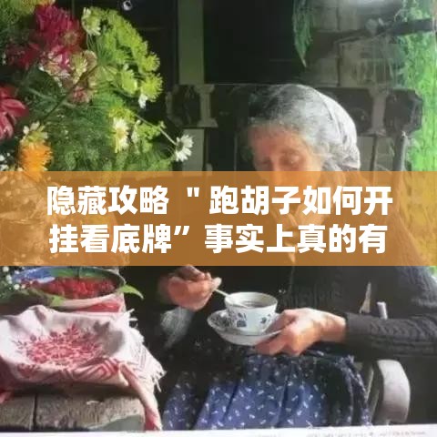 隐藏攻略 ＂跑胡子如何开挂看底牌	”事实上真的有挂
