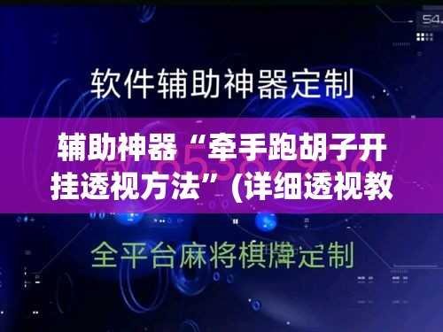 辅助神器“牵手跑胡子开挂透视方法”(详细透视教程)