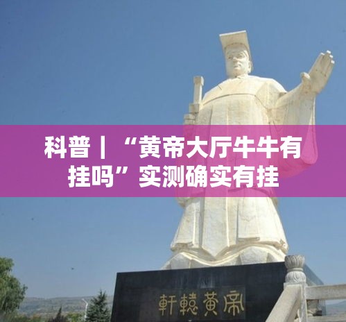 科普｜“黄帝大厅牛牛有挂吗”实测确实有挂