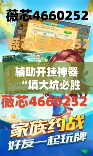 辅助开挂神器“填大坑必胜法原理	”开挂辅助软件教程