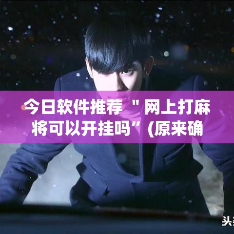 今日软件推荐 ＂网上打麻将可以开挂吗”(原来确实是有挂)