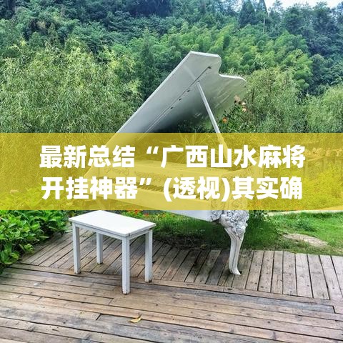 最新总结“广西山水麻将开挂神器”(透视)其实确实有挂